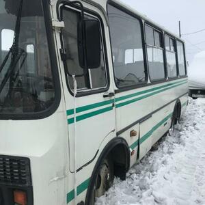 ПАЗ-332053  Е 860 ТВ 38 автобус КААЗ, 1 дверь - п.Таксимо  (ТС)