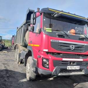 САМОСВАЛ VOLVO FM TRUCK 6X6 БЦМ-53, г/н В 107 КВ 49 RUS