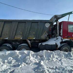 САМОСВАЛ VOLVO FM TRUCK 6X6 БЦМ-53, г/н В 980 УВ 49 RUS