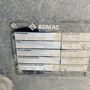 Каток дорожный Bomag BW216 D-4