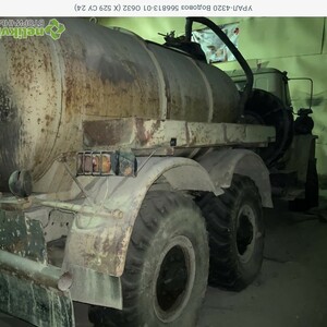 УРАЛ-4320 Водовоз 566813-01 О632 (Х 529 СУ 24). Цена снижена