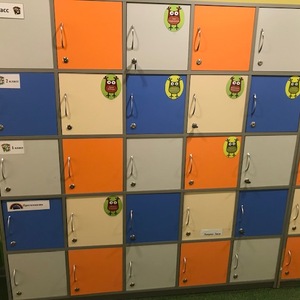 Шкаф секционный для обуви (25 секций), (1600х330х1600)