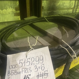Кабель ВБВнг(A)-FRLS 3х6ок-1
