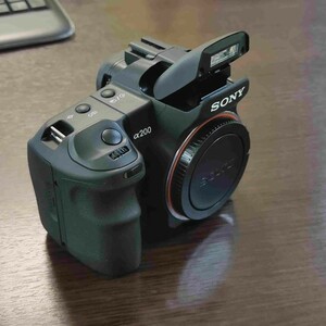 ПИ211342 лот 2 Фотокамера цифровая Sony Alpha dslr-A200