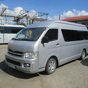 ПИ211429 Реализация автомобиля TOYOTA HIACE с дополнительным оборудованием