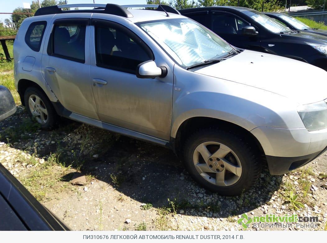 ПИ310676 ЛЕГКОВОЙ АВТОМОБИЛЬ RENAULT DUSTER, 2014 Г.В. Тамбовская область  по цене 749016.00, №4314351