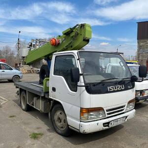 ПИ407190 Вышка телескопическая AT-100ЕП на ISUZU ELF