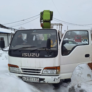 ПИ506450 - Вышка телескопическая AT-100ЕП на ISUZU ELF(К319ТТ27) 2000 г.в. №ГП-45 СИБИНТЕК (Дальний Восток)