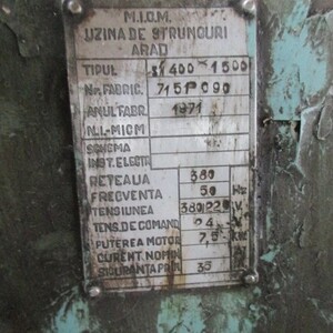 ПИ507411 ЛОТ 28 СТАНОК ТОКАРНЫЙ С Н 400/1500, инв.№1325_00002233, Зав. №715Р090, 1971 г.в.
