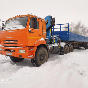 ПИ508117 КАМАЗ 43118 с полуприцепом, 2018