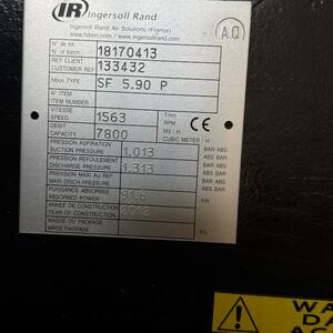 Продаем Hibon-Ingersoll Rand. Воздуходувка роторная (Компрессор низкого давления)
