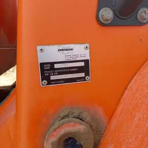 Фронтальный погрузчик DOOSAN DL250, 2012