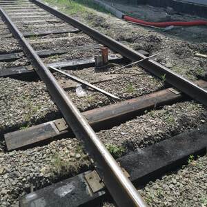 Замена шпал на жд тупиках, железнодорожных подъездных путях в Красноярске