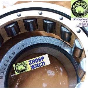 Подшипник 70-42208 М (NJ208EMC3).Аналог NJ208-E-M1-C3 привода распредвала, группа 69 и 128, дизель-генераторов ДГ-49 и 9-26ДГ
