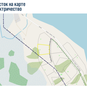 Бартер на участок 1-га, у воды, озеро Тубосс граничит с участком.