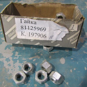 ГАЙКА 12ММ САМОБЛОКИРУЮЩАЯСЯ 81125969