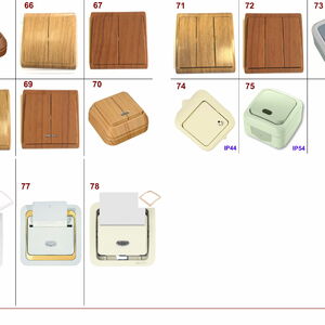 Выключатели и диммеры встраиваемый и накладной монтаж ОПТОМ (1, 2, 3 клавишные, обычные и проходные, с карточным ключом)