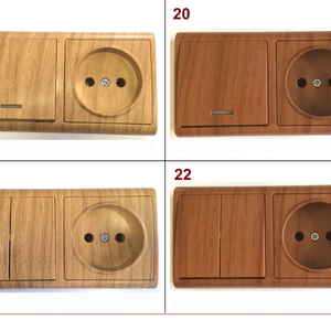 Розеточные блоки ОПТОМ (розетки с выключателями) для накладного монтажа горизонтальные и вертикальные, Турция (разные цвета).
