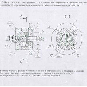 Масляный насос КТ7