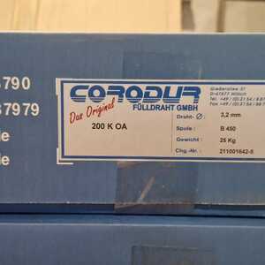Проволока порошковая наплавочная CORODUR 200K диаметром 3,2мм