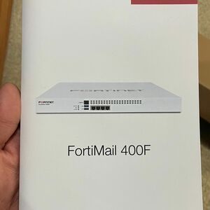 177-692 Почтовый шлюз FortiMail 400F. Состояние: новое и на гарантии.