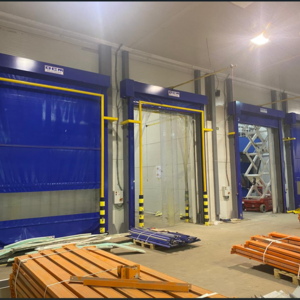 227-077 • Автоматические высокоскоростные рулонные ворота OCM Porte Industriali Biella ITALY б/у