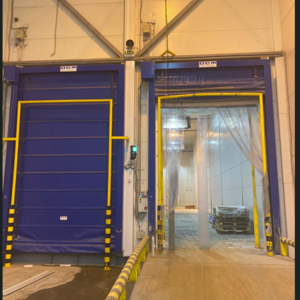 227-077 • Автоматические высокоскоростные рулонные ворота OCM Porte Industriali Biella ITALY б/у