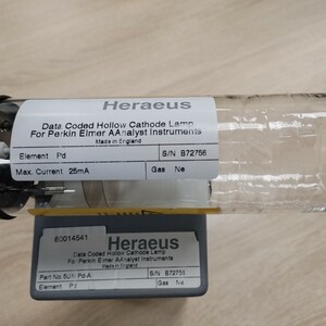Лампа с полым катодом «Heraeus» – палладий (5UN/Pd-A)