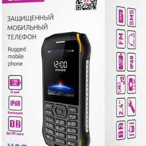 X05 Olmio (черный-желтый) Защищенный мобильный телефон
