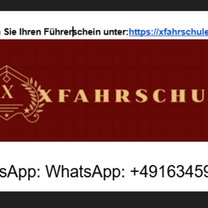 Kaufen Sie gefälschten Führerschein Germany