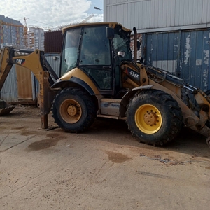 Экскаватор-погрузчик колесный CAT 434F (CAT0434FELDH00275) г/н 4969ВХ77