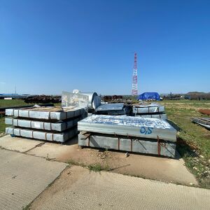 Лист металлический ОЦ 0.5х1250х2500 сталь 08пс оцинкованный