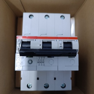 Выключатель автоматический ABB селективный 2CDH783001R0162. S 753DR E 16. 3-полюсный, Iном=16 А ,характеристика E, ток отключения 25 кА