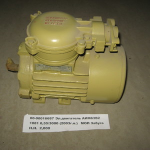 Эл.двигатель АИМ63В2 1081 0,55/3000 (2003г.в.)