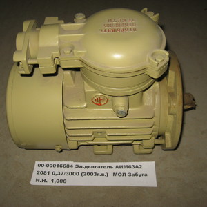 Эл.двигатель АИМ71А6 2081 0,37/1000 (2003г.в.)
