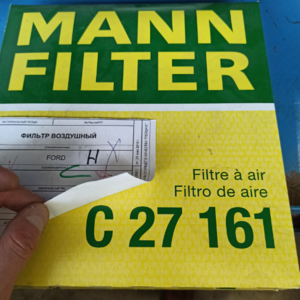 ФИЛЬТР ВОЗДУШНЫЙ (C27161,	Mann-Filter)